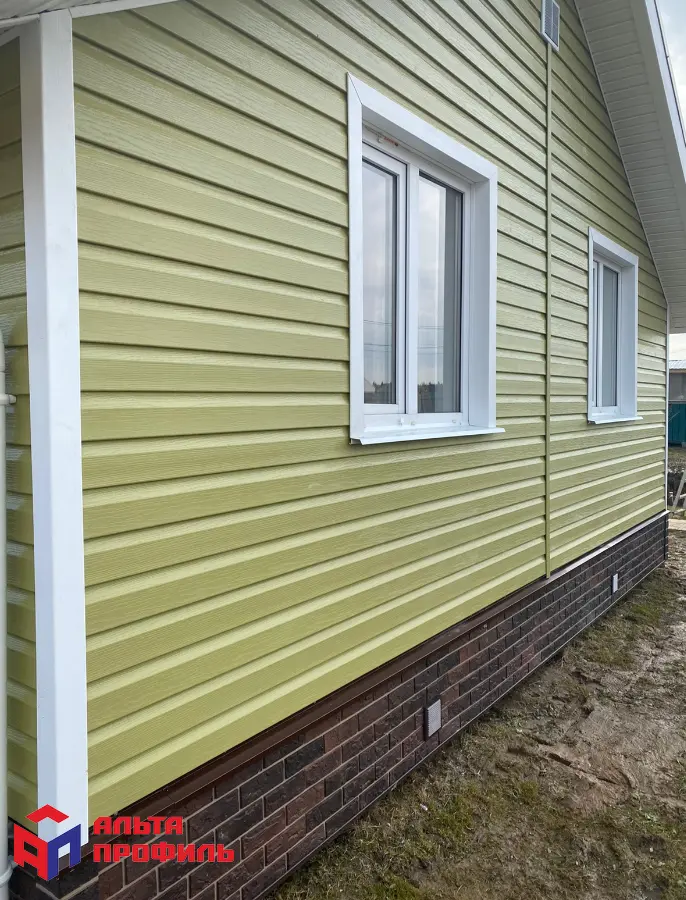 КАНАДА ПЛЮС Акриловый сайдинг | Премиум, Оливковый - 3,66м