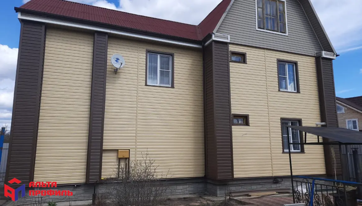 КАНАДА ПЛЮС Акриловый сайдинг | Премиум, Орех тёмный  - 3,66м