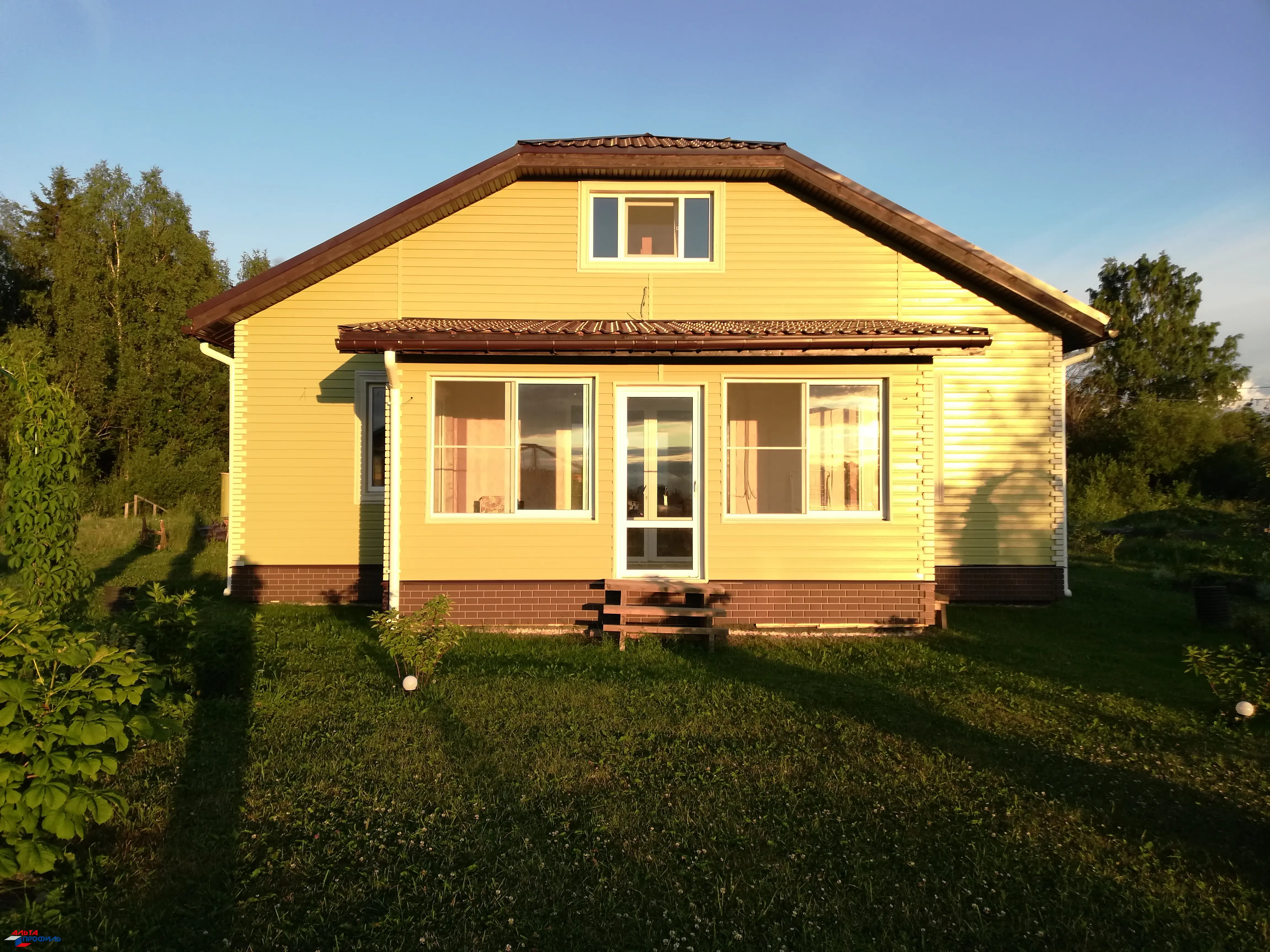 КАНАДА ПЛЮС Акриловый сайдинг | Премиум, Оливковый - 3,66м