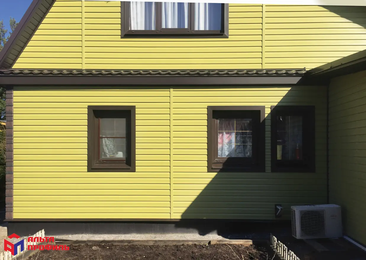 КАНАДА ПЛЮС Акриловый сайдинг | Премиум, Оливковый - 3,66м